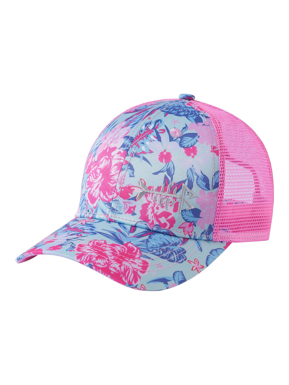 Altimate Fishing Hat Mesh Back for Men Women | Mint Green, Floral | Size OS